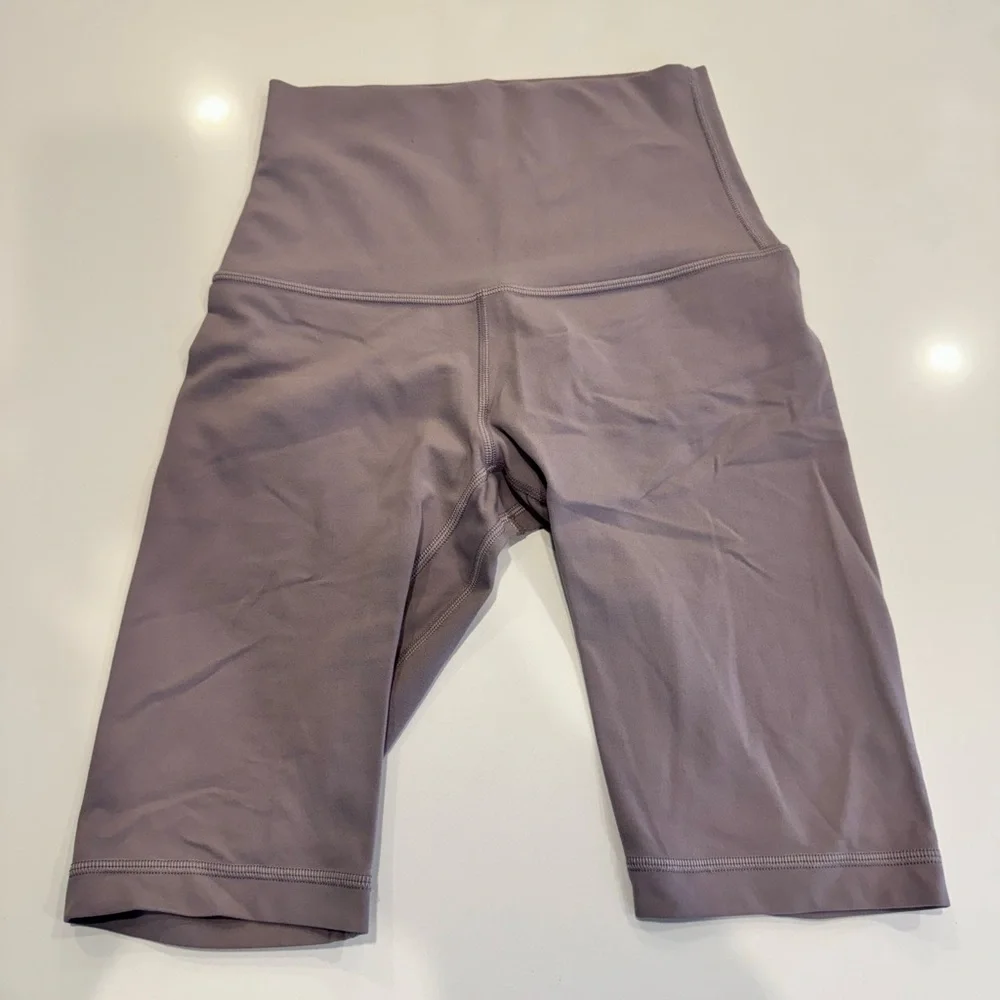 Like New Align™ High-Rise Short 6" - Deep Violet - Size 4 - Picture 2 of 3